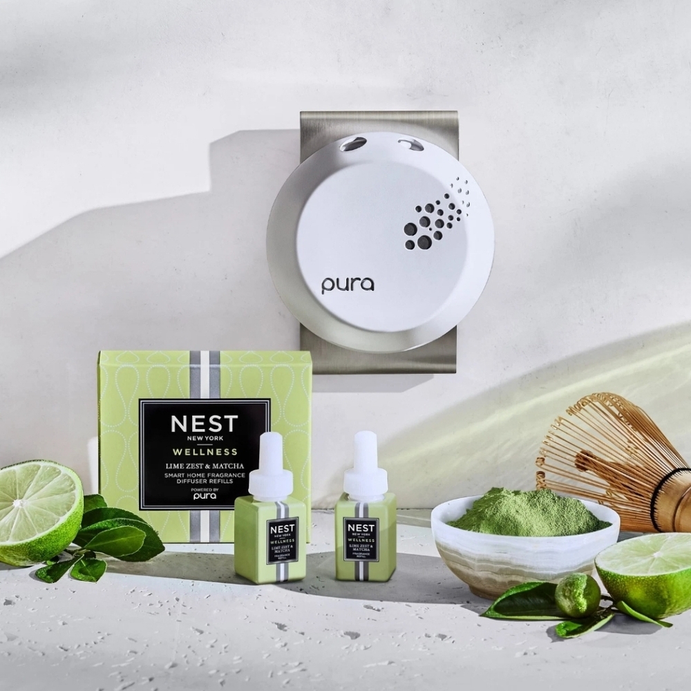 NEST NY Home Fragrance Diffuser Refill Smart Vials Lime Zest & Matcha 2 set - Picture 2 of 4